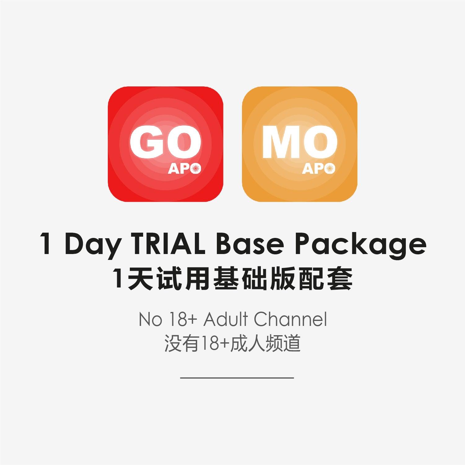 Apo Go / Mo (1 Day Trial Base) - DCTB