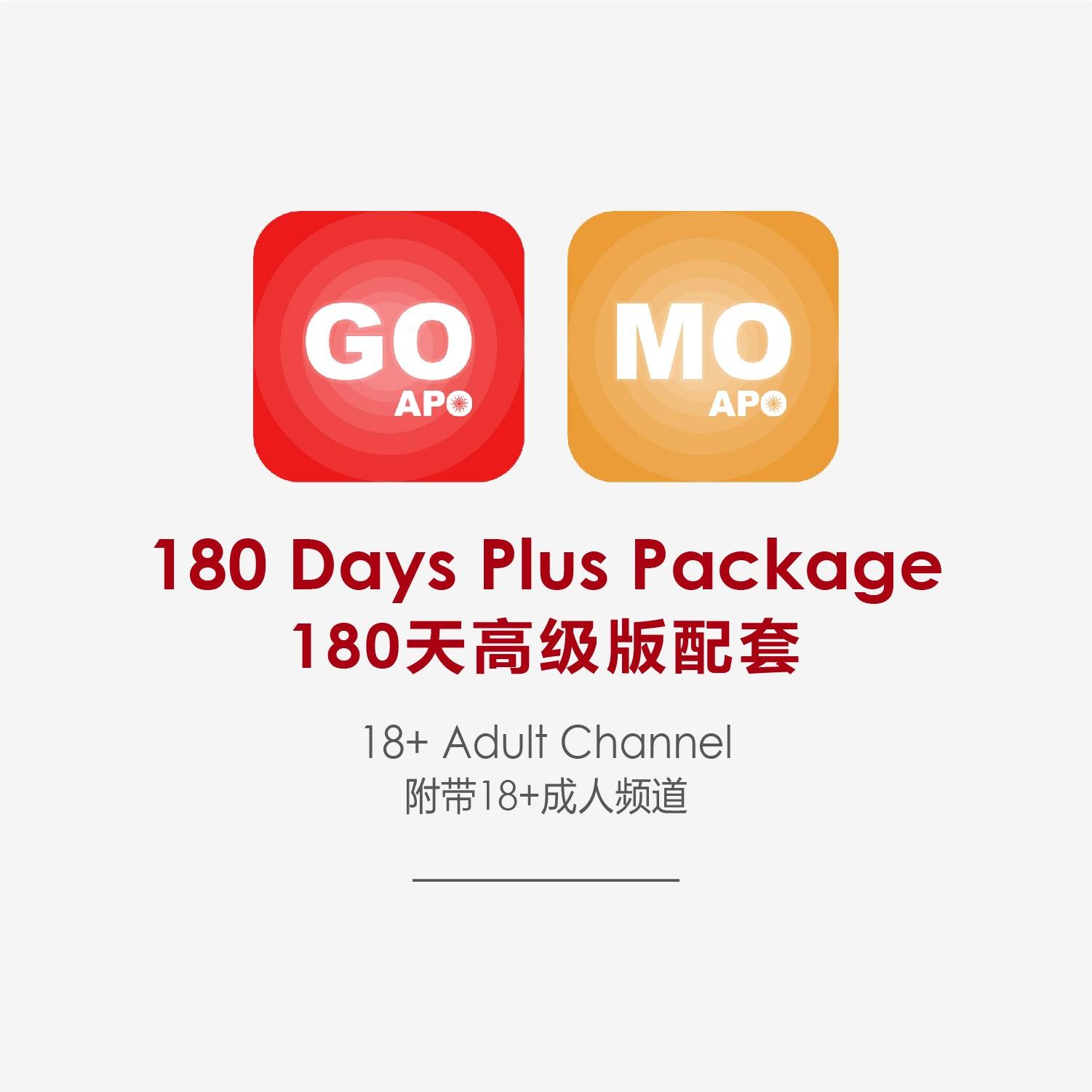 Apo Go / Mo (180 Days Plus) - DCTB